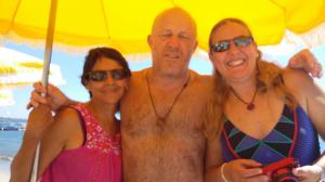 la Côte d'Azur, la plage, la mer, les femmes...